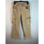 Vervet  Instructive - High Rise Relaxed Straight Cargo Jeans Size 27 Photo 3