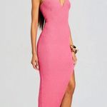 Ser.o.ya Dominique Knit Midi Dress in Watermelon Small New Womens Knit Pink Photo 12