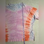 Nordstrom Boxy Pink and Orange Distressed Short Sleeve Tee Photo 4