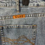 Cowgirl Tuff Jeans Cowboy Friend Medium Wash High Waist Distressed Straight Leg Blue Size 35 Photo 6