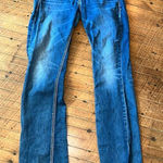 Silver Jeans distressed Suki slim boot denim 30x33 western jeans Photo 0