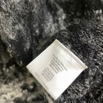 Eileen Fisher Wool Mohair Sweater Jacket Womens Medium Gray Black Boucle Knit Photo 10