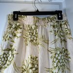Panama Jack  Wide Leg Pants Linen Blend Tropical Size Med EUC #5703 Photo 2