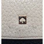 Kate Spade Sander Southport Avenue Wallet Clutch Buttermilk Black New York FLAWS Photo 4