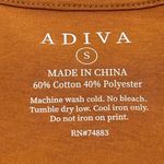 NEW Women's Size Small "Hello Pumpkin" Adiva Thanksgiving Shirt Copper Plaid Brown Photo 4