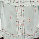 ZARA Limited Edition
Embroidered Vintage Floral
Cottage Prairie Romantic Top Photo 3
