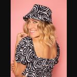 Dazey LA  Tripnosis Graphic Print Bucket Hat Photo 1