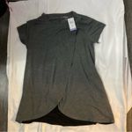 Motherhood Maternity Gray/Black Crewneck T-Shirt Nursing Top S Comfy Casual NEW Photo 2
