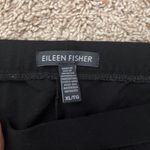 Eileen Fisher  Womens Pull On Black‎ Dress Pant Size XL Comfy Office Wear Boho Photo 3
