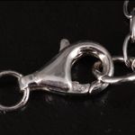 Joseph Esposito. STERLING SILVER 925 RED CARNELIAN PENDANT NECKLACE W/CZ Photo 10