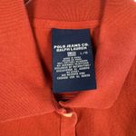 Ralph Lauren Polo Jeans  Red Cotton Shirt Classic American Flag Logo L Preppy USA Photo 2