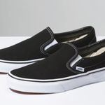 Vans Black & White Slip On Photo 0