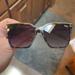 Quay Australia QUAY Level Up Tortoise Shell Good Frame Square Sunglasses Smoke Taupe Polarized Photo 2