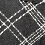 Torrid  Dress Womens Black Plaid Short Sleeve VNeck Button Front Size 1X Photo 4