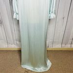 Vanity Fair  Women's Sz S Button Front Nightgown Sleepwear Gown Light Blue NWT Photo 13