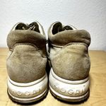 Hogan Interactive Sneakers 100% Suede Lace Up Sequins Gold Brown 37 7 Photo 4