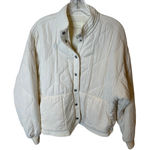BLANK NYC ‎ cream quilted coat -small Photo 0