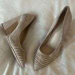 Nine West Women's beige suede point toe Heels Photo 0