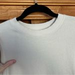 Nation Ltd  Taylor Exaggerated Cuff Crewneck Sweatshirt in Parchment Size XS Photo 5
