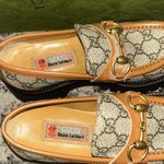 Gucci  GG Monogram Horsebit Lug Sole Loafer size 35.5 Photo 5