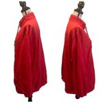 Catalina  Plus Sailing Jacket Red Womens Size 1X Windbreaker Vintage Nautical Photo 3