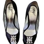 Giuseppe Zanotti  Crystal Peep Toe Heels Photo 0