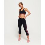 Superdry  Sport Core Essential Sports Bra Women's 2 Black Pink Racerback NWT Photo 10