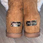 Juicy Couture Firecracker Cognac Brown Faux Fur Plush Winter Boots Women 9M Photo 4