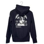 Reebok Crossfit x  Zip Up Hoodie Black Sweatshirt Size XS NWT Pitbull Dog Photo 7