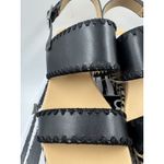 Dolce Vita Black Esmaya Espadrille Platform Wedge Sandals NEW Size 9 Photo 3