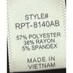 Zenana Women's Black Animal Print Short Sleeve T-Shirt with Front Pocket Size L Photo 3