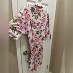 Show Me Your Mumu  Garden Of Blooms White Pink Floral Brie Robe Size Small Photo 12