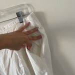 Abercrombie & Fitch Abercombie White Linen Blend Pants Photo 2