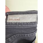 GRLFRND The Karolina Button Fly High Waist Black Denim Jeans Size 27 Nine Lives Photo 11