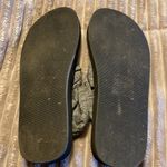 Mossimo Women's Tashi Soft Cotton Blend Yoga Thong Sling Sandals, Gray​​​ Black Size 6 Photo 3