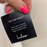 Lulus Lulu’s Darling Delight White Skater Sleeveless White Mini Dress Photo 4