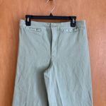 Madewell The Emmett Wide-Leg Crop Pant: Welt Pocket Edition 30 X 27 Pistachio Photo 3