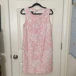 Talbots FLORAL KEYHOLE SHIFT DRESS Size 10 Photo 2
