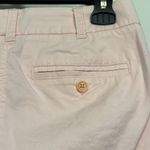 J.Crew Women's  Chino Twill Pink Shorts Anthro Boho Revolve Size 0 EUC #7720 Photo 5