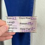 Victoria Beckham Womens Colbalt Blue Mide Rise Skinny Jeans Size 25 designer Photo 11