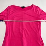 Lulus NWT Comeback Baby Hot Pink Long Sleeve Knit Dress LARGE Photo 6