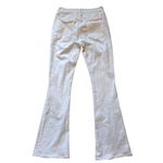 frame denim Frame Le High Flare Jeans Sz 27 White Denim Bell Bottom High Rise Preppy Luxury Photo 3