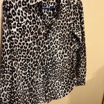 Equipment  animal print button down xs Photo 2