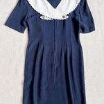 Irresistable Vintage 80s Sailor Vibe Wiggle Dress Photo 0