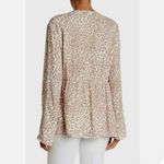 Marchesa Rose Animal Print Blouse Photo 1