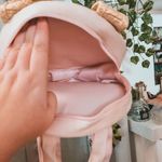 Woven Circle Backpack with Bunny Ears Multiple Photo 3