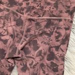 Lululemon Women’s 6 & 2 Energy Long Line Strappy Sports Bra & Align Pant 28" Mini Dusk Floral Antique Bark Black Photo 4