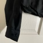 Lulumari long-sleeved beaded collar top in black Size small Women's Top Photo 6