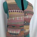 Handmade  Patchwork Vest With Heart Pocket Photo 0