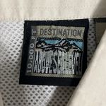 Destination 10K Feet Above Sea Level Sleeveless Button Down Outdoor Blouse Top Photo 1